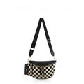 Ladies' Trendy Checkerboard Pattern Portable Bag