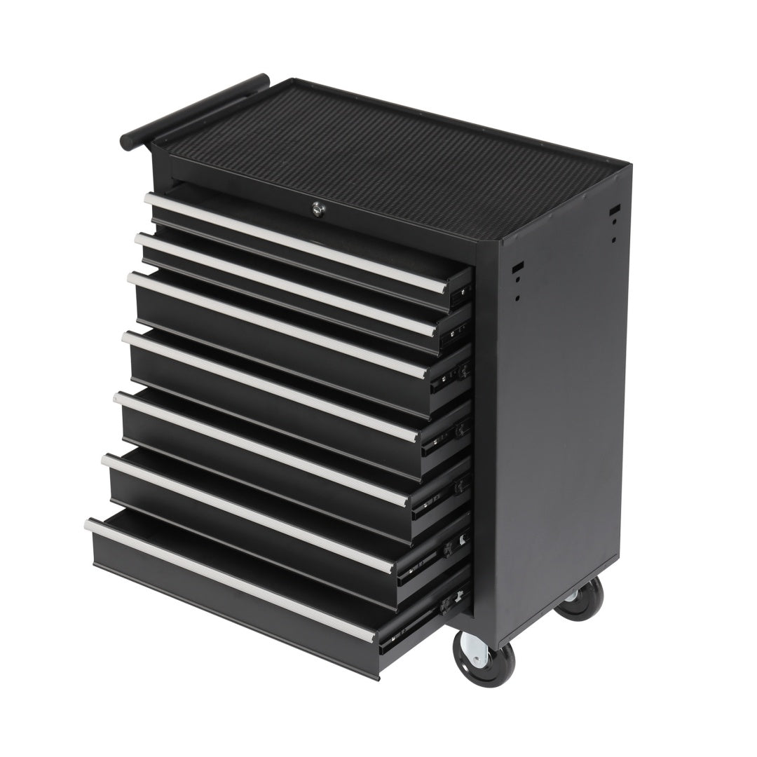 Rolling Tool Chest With 7-Drawer Tool Box With Wheels Multifunctional Tool Cart Mechanic Tool Storage Cabinet For Garage