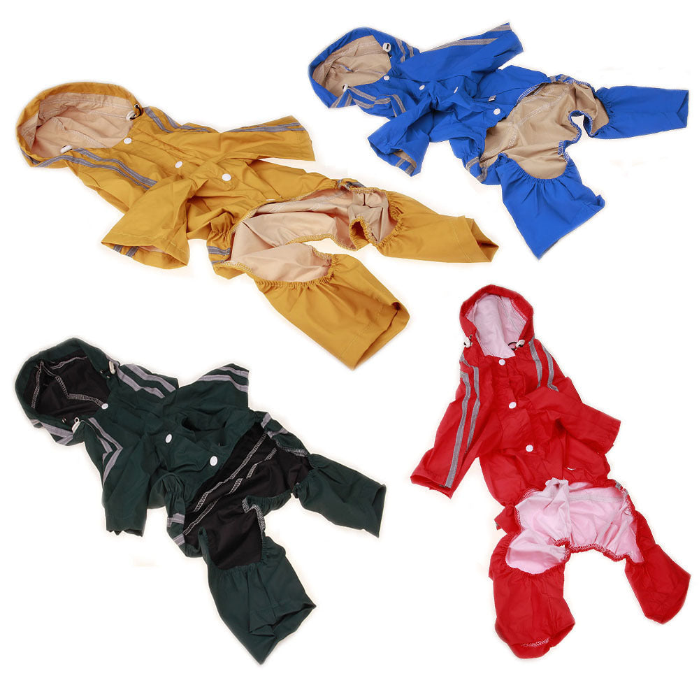 British Style Dog Raincoat - Perfect for Pets