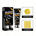 Car Scratch Repair Wax, Auto Paint Scratch Remover With Sponge & Towel, Restores Faded Car Paint, Removes Oxidation Stai
