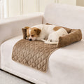 Sofa-style Calming Dog Bed, Durable Suede Pet Sofa Bed, Waterproof Sofa Cushion Pet Bed, Sofa Protection Pad Suitable Fo