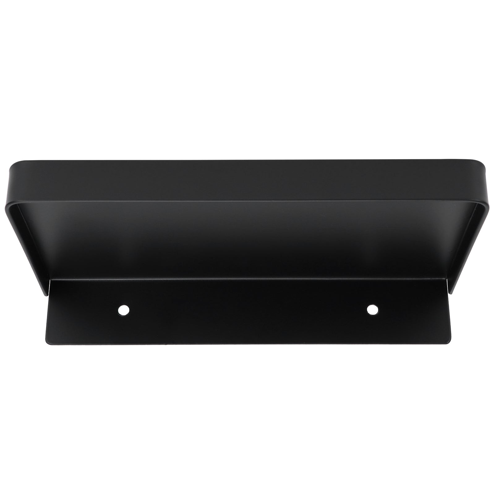 Bathroom Phone Holder Wall Mounted Thick Phone Storage Shelf Toilet Accessory 185x90mmBlack