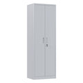 Metal Narrow Garage Storage Cabinet, Lockable Narrow Steel Storage Cabinet With 4 Adjustable Shelves For Garage, Office, Home, Assembly Requ