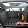 Dog Car Seat Cover For Back Seat, Hard Bottom Back Seat Extender For Dogs , Scratch Resistant, Anti Slip Portable Dog Ha