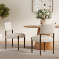Modern Dining Chair,Kitchen Chair With Thick Seat Cushion And Solid Wood Legs, Dining Chairs For Home Bar Restaurant And Dining Room,Set Of