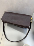 Top-grain Vegetable-tanned Cowhide Commuter Underarm Bag, Single-shoulder Crossbody Small Bag, New Simple Genuine Leathe