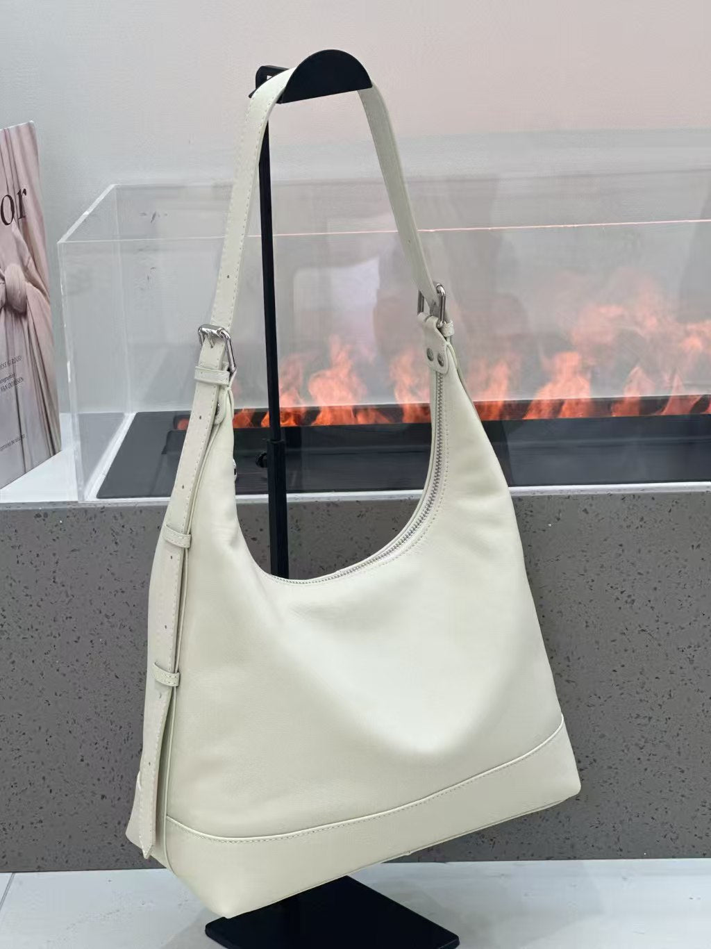 2026 New First-Layer Cowhide Underarm Bag For Women, Genuine Leather Shoulder And Crossbody Bag, Urban Simple Soft Leath