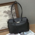 Popular New Retro Genuine Leather Tote Bag In Europe And America, High-End Feel, Large Capacity, Perfect For Commuting,