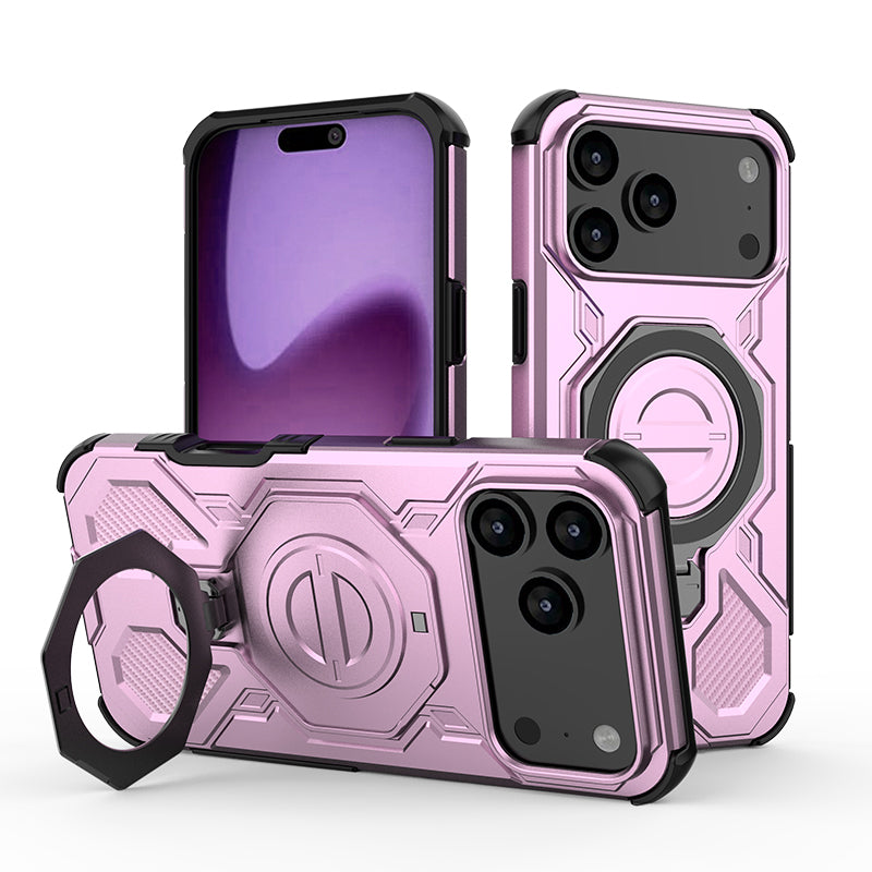 For I Phone 17 Pro Case Phone Cover Shockproof Kickstand Rugged Magnetic