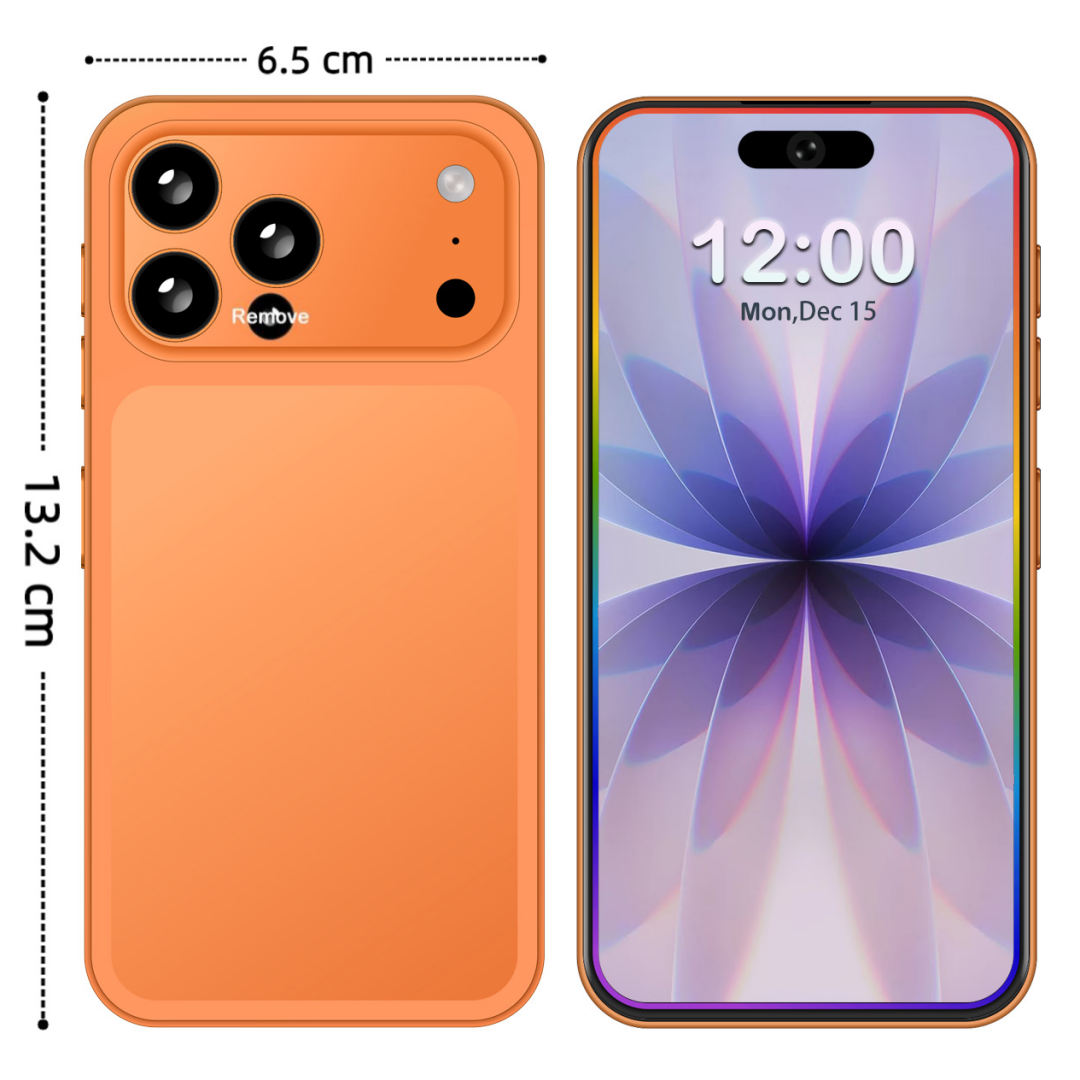 5.3in HD Mini Unlocked Phone,4-128GB,5G Unlocked Phone,Android 14 Smartphone,5000mAh Battery-Dual SIM-Face High Quality
