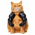 Cat Muscle Arms Hilarious 3D Printed Costume Comfy Pet Shoulder Attachment For Feline Cosplay. Lightweight PLA Toy