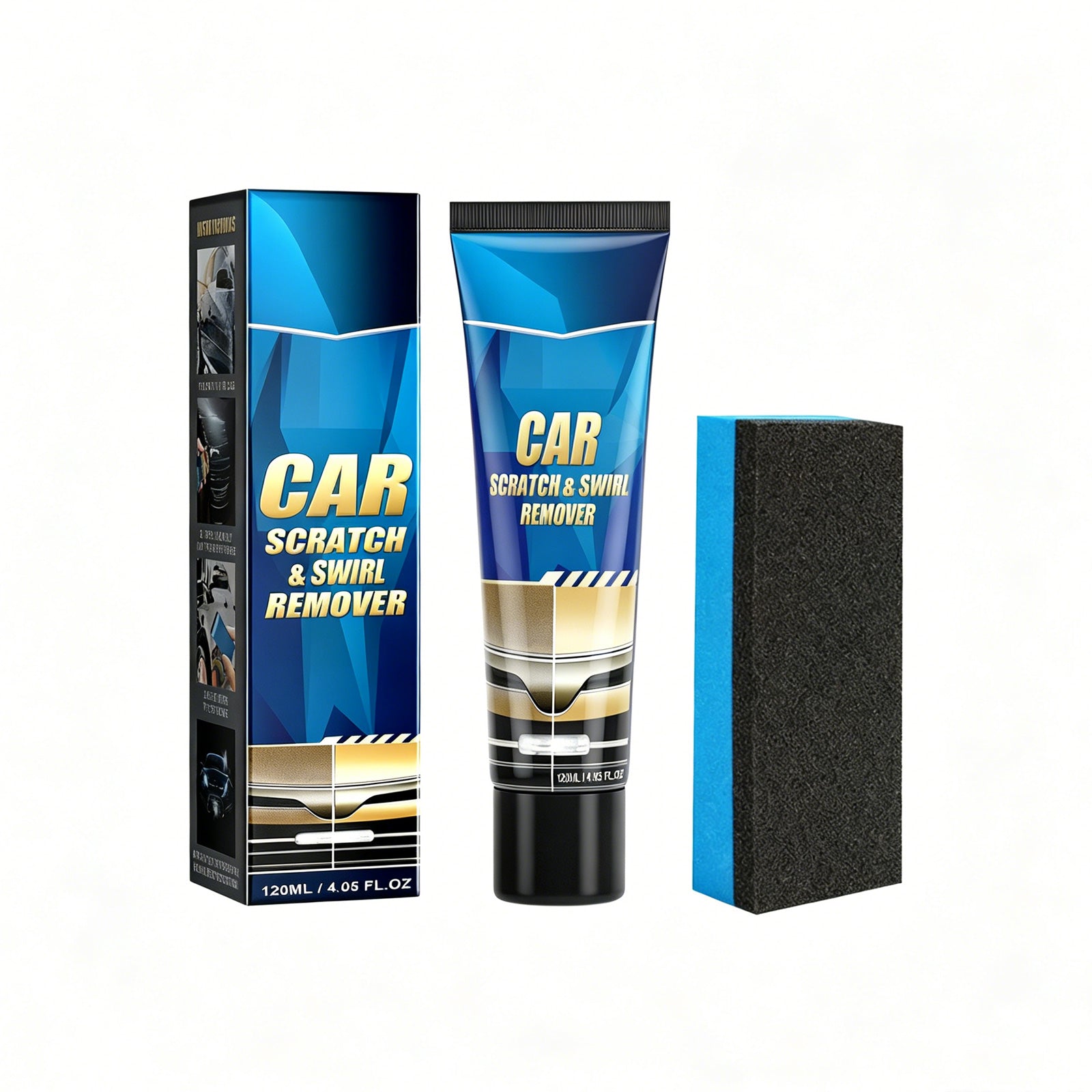 Car Scratch Remover Paste, Universal Auto Paint Scratch Repair Cream For All Car Colors, Remove Scratches, Water Marks &