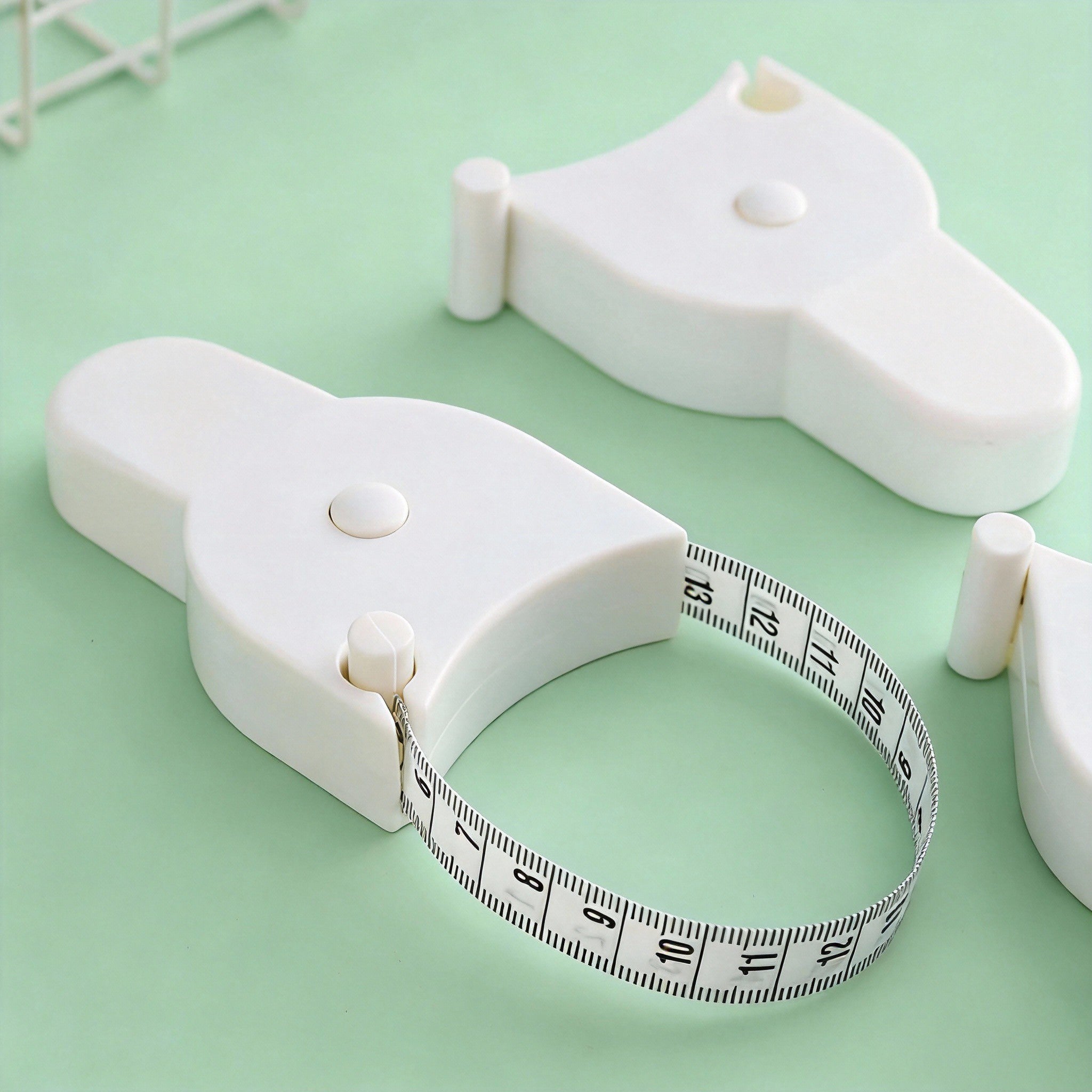 1 Automatic Y-shaped 3D Body Measurement Ruler, Soft Faux Leather Ruler With Locking Device And Ergonomic Grip, Portable Centimeter Unit, Su