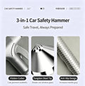 Multifunctional Car Window Breaker Escape Hammer, Vehicle Emergency Self-Defense Glass Breaking Tool, One Second Window