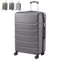 Hard Shell Carry On Suitcase, ABS Spinner Wheel Luggage, Lightweight And Expandable Rolling Travel Bag