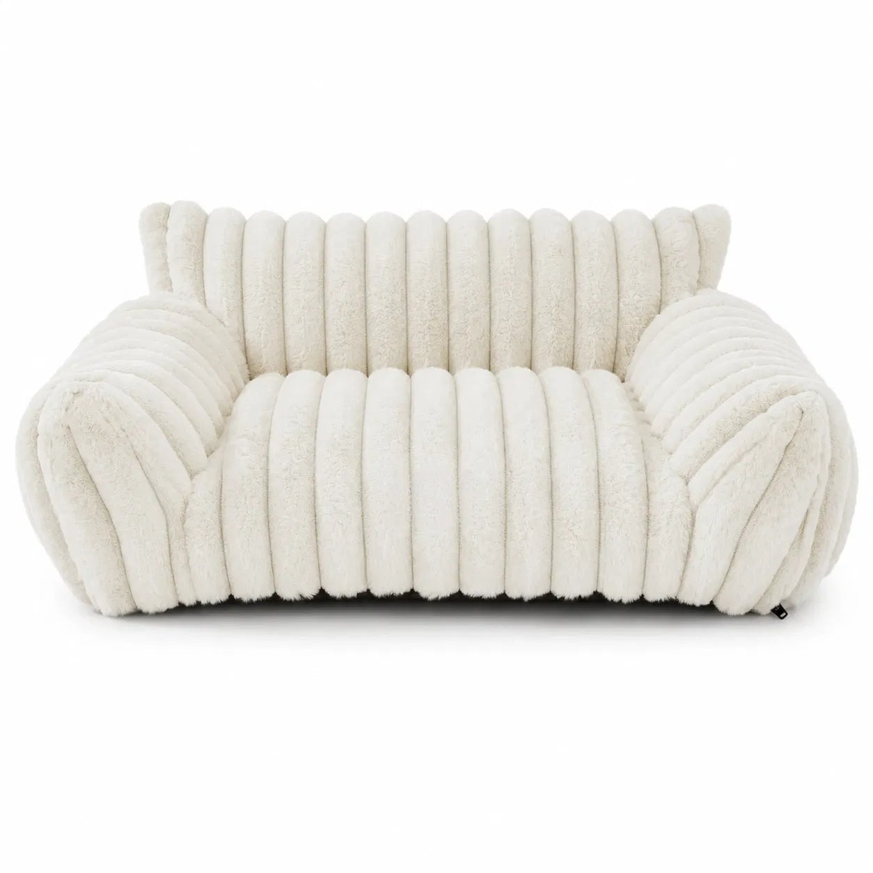 Cute Cat Couch For Pets - Fluffy Cat Beds With Premium Soft Corduroy Fleece, Fuzzy Cats Beds For Indoor Cats With Remova