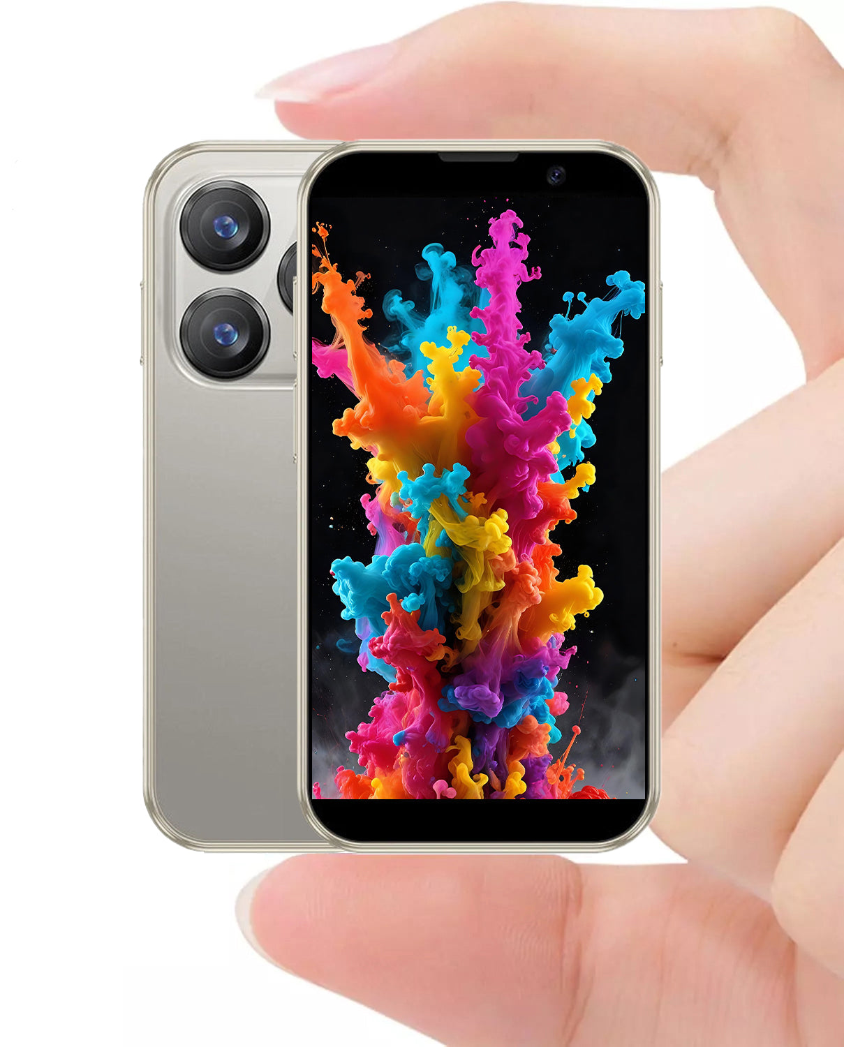 Mini Phone Unlocked World's Smallest 3.0in HD Touch Screen Mini Smartphone Android 8.1Compact Mobile Phone For Kids &Stu
