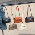 First-layer Vegetable-tanned Cowhide Kelly Bag 2026 New Small Square Bag, Retro Commuter Bag, Large Capacity Crossbody A