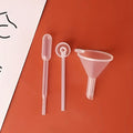 3pcs Mini Plastic Dispenser For Fragrance Diffuser Dropper Bottle Liquid Essential Oil Drip Pump Head Dispensing Tool